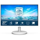 Philips V Line 271V8AW/00 Monitor PC 68,6 cm (27") 1920 x 1080 Pixel Full HD LCD Bianco, Monitor LED bianco, 68,6 cm (27"), 1920 x 1080 Pixel, Full HD, LCD, 4 ms, Bianco