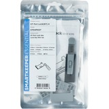 SMARTKEEPER ESSENTIAL Blocco porta CF (CF04) + Chiave di blocco Mini (U04), Serratura da infilare 