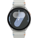 Samsung Galaxy Watch7 3,81 cm (1.5") AMOLED 44 mm Digitale 480 x 480 Pixel Touch screen 4G Argento Wi-Fi GPS (satellitare), Smartwatch argento, 3,81 cm (1.5"), AMOLED, Touch screen, Wi-Fi, GPS (satellitare), 33,8 g