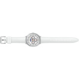 Samsung SM-L505FZWAEUB smartwatch e orologio sportivo 3,3 cm (1.3") AMOLED 46 mm Digitale 438 x 438 Pixel Touch screen 4G Argento Wi-Fi GPS (satellitare) bianco, 3,3 cm (1.3"), AMOLED, Touch screen, 64 GB, GPS (satellitare), 63,5 g