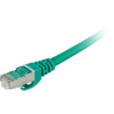 Sharkoon Cavo patch SFTP, RJ-45, con cavo grezzo Cat.7a verde