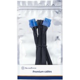 SilverStone Cavo di alimentazione SST-PP12-PCIE Nero