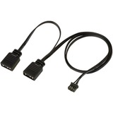 SilverStone SST-AP184i-ARGB 180x180x32, Ventola Nero