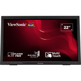 ViewSonic TD2223-2 Monitor PC 55,9 cm (22") 1920 x 1080 Pixel Full HD LCD Touch screen Nero, Monitor LED Nero (opaco), 55,9 cm (22"), 1920 x 1080 Pixel, Full HD, LCD, 6,5 ms, Nero