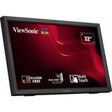 ViewSonic TD2223 Monitor PC 54,6 cm (21.5") 1920 x 1080 Pixel Full HD LED Touch screen Multi utente Nero, Monitor LED Nero (opaco), 54,6 cm (21.5"), 1920 x 1080 Pixel, Full HD, LED, 5 ms, Nero