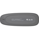 ASUS COBBLE Gray Box esterno SSD Grigio M.2, Disk enclosure grigio, Box esterno SSD, M.2, PCI Express, SATA, 10 Gbit/s, Collegamento del dispositivo USB, Grigio