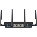 ASUS RT-BE88U router wireless 10 Gigabit Ethernet Dual-band (2.4 GHz/5 GHz) Nero, Grigio Wi-Fi 7 (802.11be), Dual-band (2.4 GHz/5 GHz), Collegamento ethernet LAN, Nero, Grigio, Router da tavolo
