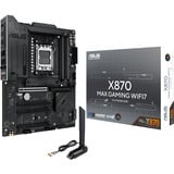 ASUS X870 MAX GAMING WIFI7 AMD X870 Socket AM5 ATX, Scheda madre AMD, Socket AM5, AMD Ryzen 7000 Series, AMD Ryzen 8000 Series, AMD Ryzen 9000 Series, DDR5-SDRAM, 256 GB, DIMM