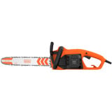 BLACK+DECKER Motosega elettrica BECS2040, Sega a catena arancione /Nero