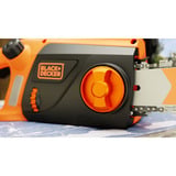 BLACK+DECKER Motosega elettrica BECS2040, Sega a catena arancione /Nero