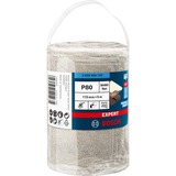 Bosch Expert Abrasivo a rete in rotolo M480, Foglio abrasivo Rotolo di carta vetrata, A grana media, P80, Lavoro di finitura, Sverniciatura, Legno, Beige