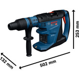 Bosch GBH18V-40 (solo; L), Trapano a percussione blu/Nero, Vendita al dettaglio