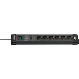 Brennenstuhl Multipresa Premium-Line 6 vie, Ciabatta Nero