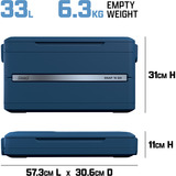 Coleman Snap'N Go 35QT, Scatola cool blu