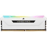 Corsair Vengeance CMH16GX4M2E3200C16W memoria 16 GB 2 x 8 GB DDR4 3200 MHz bianco, 16 GB, 2 x 8 GB, DDR4, 3200 MHz, 288-pin DIMM