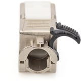 Digitus Modulo Keystone Cat.6a, schermato, Modulo di Keystone argento