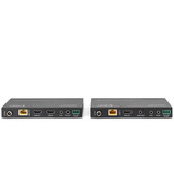 Digitus Set Extender HDMI 4K HDBaseT, 150 Metri, Estensione HDMI Nero