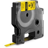 Dymo Rhino etichette industriali tubolari termoretraibili | 6 mm x 1,5 m | nero su giallo, Nastri termorestringenti  5 m | nero su giallo, D1, Belgio, 1,5 m, 1 pz, 34 mm, 87 mm