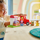 LEGO DUPLO Peppa Wutz Trattore e Bancarella del Mercato, Giochi di costruzione Vendita al dettaglio