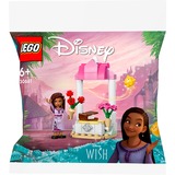 LEGO Disney Princess Il banco di benvenuto di Asha, Giochi di costruzione Set da costruzione, 6 anno/i, Plastica, 46 pz, 34 g