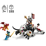 LEGO Ninjago Zilvar sul suo drago bestia Grimtak, Giochi di costruzione 