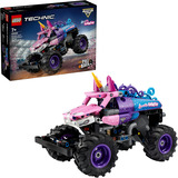 LEGO Technic Monster Jam Sparkle Smash con motore a retrocarica, Giochi di costruzione Camion Giocattolo Pull-Back, Regalo per Bambini e Bambine da 7+, Set da costruzione, 7 anno/i, Plastica, 243 pz, 457 g