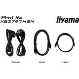 iiyama ProLite XB2797HSN-B1, Monitor LED Nero (opaco)