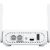 ASUS RT-BE58 Go router wireless 2.5 Gigabit Ethernet Dual-band (2.4 GHz/5 GHz) Bianco, Router WIRELESS LTE bianco, Wi-Fi 7 (802.11be), Dual-band (2.4 GHz/5 GHz), Collegamento ethernet LAN, Bianco, Router portatile