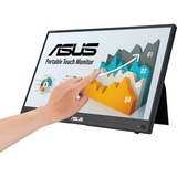 ASUS ZenScreen MB16AHT Monitor PC 39,6 cm (15.6") 1920 x 1080 Pixel Full HD Touch screen Nero, Monitor LED Nero, 39,6 cm (15.6"), 1920 x 1080 Pixel, Full HD, 5 ms, Nero