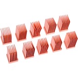 Alphacool 17425 parte e accessorio del sistema di raffreddamento del computer Dissipatore, Dissipatore di calore rame, Dissipatore, Rame, Rame, 6,5 mm, 6,5 mm, 10 pz