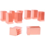Alphacool 17425 parte e accessorio del sistema di raffreddamento del computer Dissipatore, Dissipatore di calore rame, Dissipatore, Rame, Rame, 6,5 mm, 6,5 mm, 10 pz