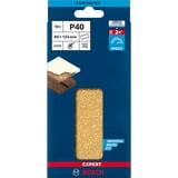 Bosch 2 608 900 877 fornitura per utensili rotanti per molatura/levigatura Legno Carta abrasiva, Foglio abrasivo Carta abrasiva, Legno, Bosch, Marrone, Rettangolare, 80 mm