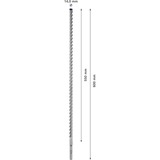 Bosch Expert Punta per martelli SDS plus-7X, Trapano Martello perforatore, Hammer drill bit, 1,4 cm, 600 mm, Cemento, Pietra, 55 cm