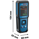 Bosch Misuratore di umidità del legno GMM 1-15 Professional blu/Nero