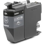 Brother LC422BK cartuccia d'inchiostro 1 pz Originale Nero Nero, 1 pz, 550 pagine, Confezione singola