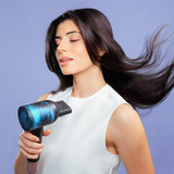 Cecotec IoniCare Rockstar Nano IonTech, Asciugacapelli Nero/Oro rosè