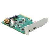 DeLOCK 90397 scheda di interfaccia e adattatore Interno USB 3.2 Gen 1 (3.1 Gen 1), Controller USB PCIe, USB 3.2 Gen 1 (3.1 Gen 1), A basso profilo, PCIe 3.0