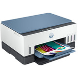 HP Smart Tank 6006 Tutto in Uno, Stampante multifunzione Fotocopiatrice, scanner, Getto termico d'inchiostro, Stampa a colori, 4800 x 1200 DPI, A4, Stampa diretta, Blu, Bianco