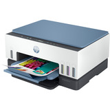 HP Smart Tank 6006 Tutto in Uno, Stampante multifunzione Fotocopiatrice, scanner, Getto termico d'inchiostro, Stampa a colori, 4800 x 1200 DPI, A4, Stampa diretta, Blu, Bianco