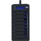 HighPoint RocketStor 6438TS External SAS/SATA RAID Tower, Disk enclosure Nero