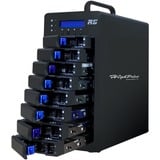 HighPoint RocketStor 6438TS External SAS/SATA RAID Tower, Disk enclosure Nero
