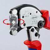 KNIPEX Pinza crimpatrice auto-regolante Twistor 16 rosso/Blu