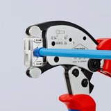 KNIPEX Pinza crimpatrice auto-regolante Twistor 16 rosso/Blu