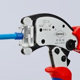 KNIPEX Pinza crimpatrice auto-regolante Twistor 16 rosso/Blu