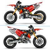 LEGO Technic Ducati Desmo450 MX Factory Moto, Giochi di costruzione 