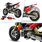 LEGO Technic Ducati Desmo450 MX Factory Moto, Giochi di costruzione 