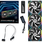 Lian Li UNI FAN SL120 Wireless, Ventola Nero