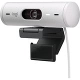 Logitech Brio 500, Webcam bianco/Nero
