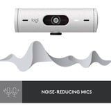 Logitech Brio 500, Webcam bianco/Nero