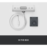Logitech Brio 500, Webcam bianco/Nero